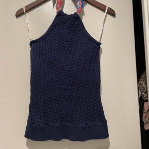 Lilly Pulitzer Halter Tank with Shelf bra Large